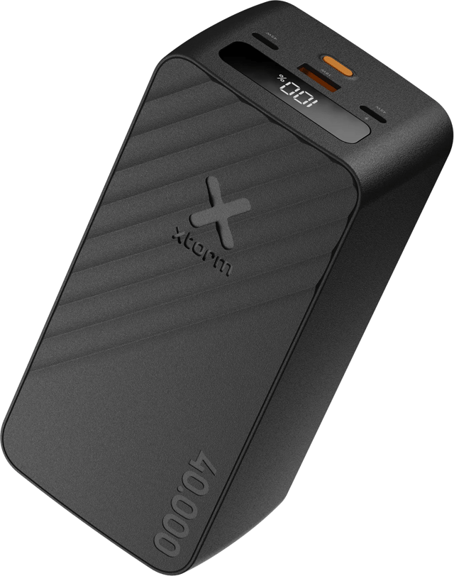 Xtorm Powerbank GO2 45W 40000mAh Svart 40000, 148mAh Svart