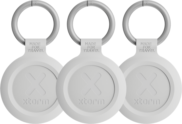Xtorm Reise Tag Tracker 3-Pack For iOS & Android Hvit 
