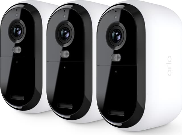Arlo Essential 3 2K övervakningskamera utomhus 3-pack 