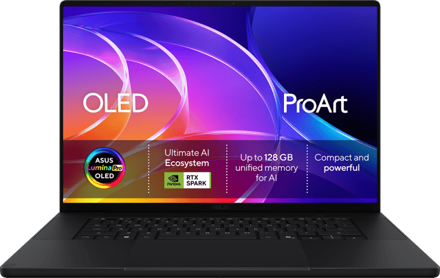 ASUS ProArt P16 NVIDIA RTX Spark N1X 18/5120, NVIDIA RTX Spark N1X-650 32GB 1000GB 16"