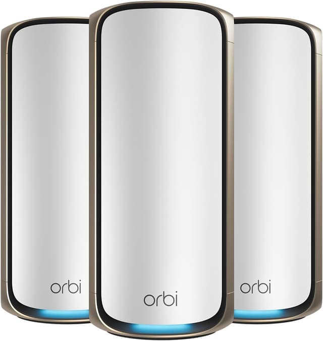 Netgear Orbi 970 WiFi 7 Mesh White 3-pack 