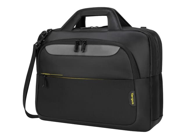 Targus CityGear Topload Laptop Case 3 15.6" Polyester, Polyurethan Sort