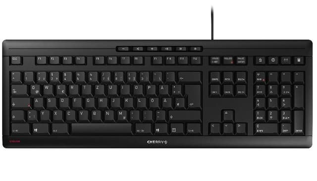 Cherry STREAM Kabel Nordisk Tangentbord