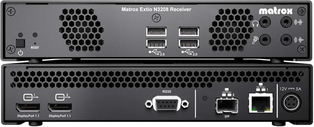 Matrox Extio 3 Series N3208 Receiver Appliance (XTO3-N3208RX)