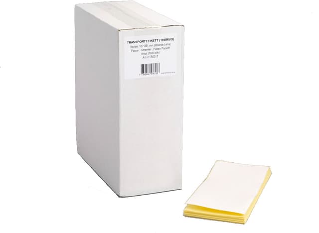 Gilford Forsendelsesetiketter STE DT 102X192mm Fanfold 2000stk alternative to TR011T