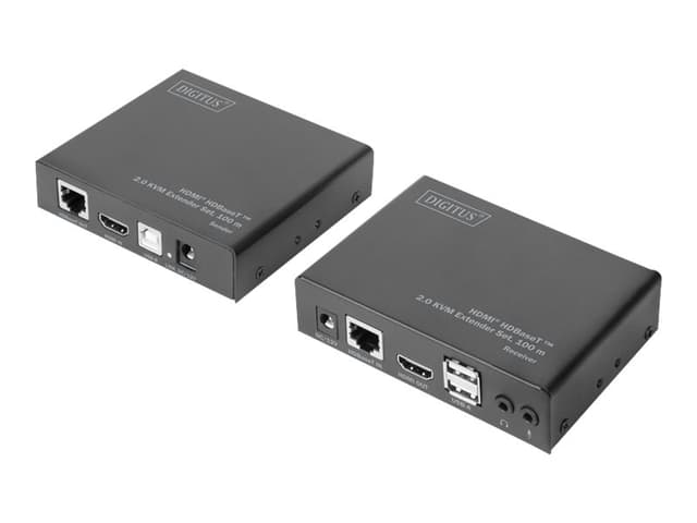 Digitus DS-55505 HDMI HDBase-T KVM Extender Set (DS-55505)