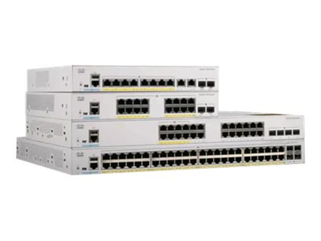 Cisco Catalyst C1000-8T-2G-L nätverksswitchar hanterad L2 Gigabit Ethernet (10/100/1000) Grå (C1000- -2G-L)