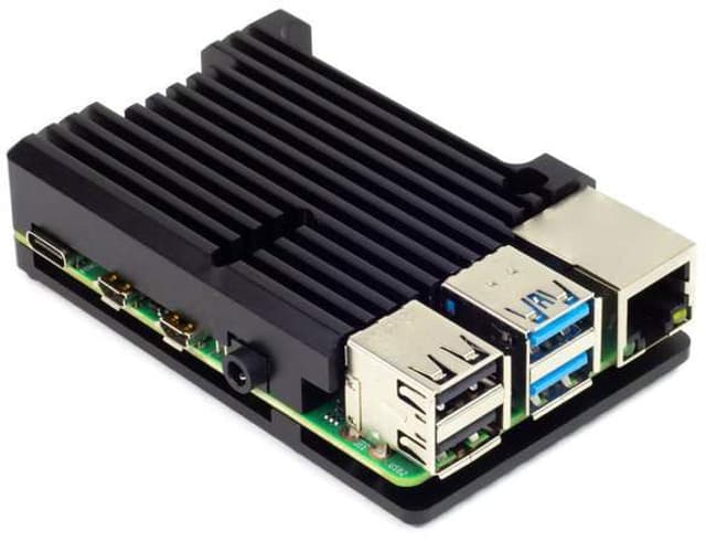 PIMORONI Raspberry Pi 4 Aluminium Heatsink (COM3100)