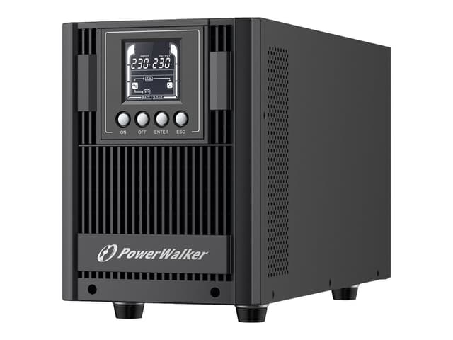 Powerwalker VFI 2000 AT strömskydd (UPS) Dubbelkonvertering (Online) 2 kVA 1800 W 4 AC-utgångar (10122181)