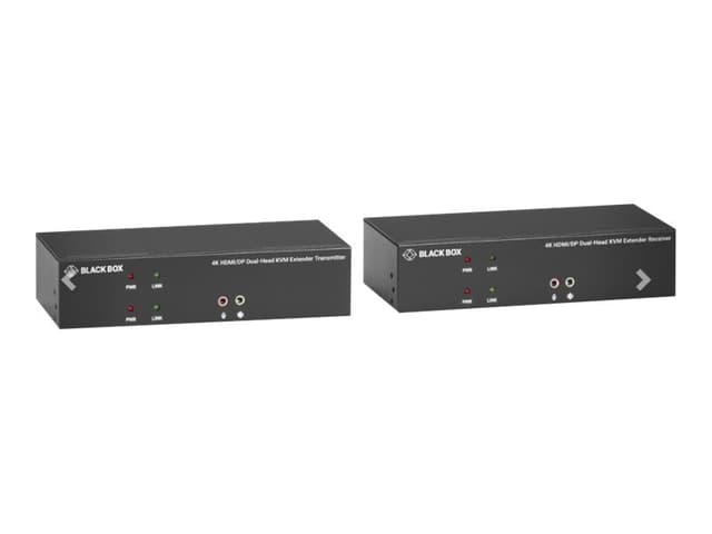 Black Box EXTEND KVM SIGNALS UP TO 100 M OVER CATX KVM-förlängare (KVXLCHDP-200)