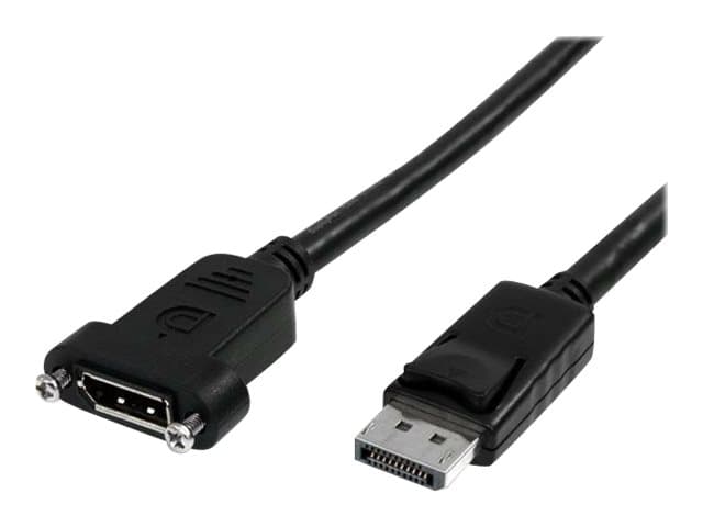 Startech StarTech.com DPPNLFM3PW DisplayPort-kabel 0,9 m Svart 0.9m DisplayPort DisplayPort Svart (DPPNLFM3PW)