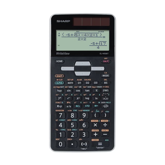 Sharp Teknisk räknare EL-W506TGY (SH-ELW506TGY)