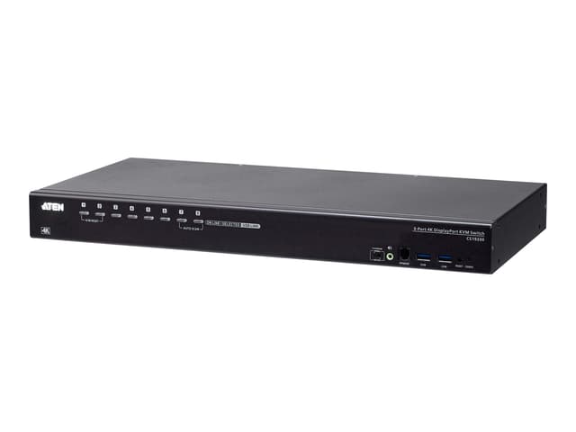 Aten 8-portars USB 3.0 4K DisplayPort KVM-switch (CS19208-AT-G)