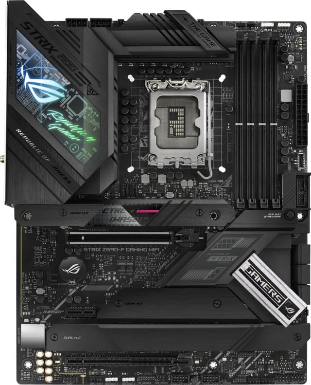 ROG Strix Z690-F Gaming WIFI DDR5 LGA 1700 ATX Moderkort (90MB18M0-M0EAY0)