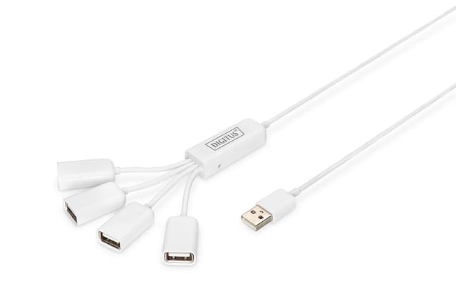 Digitus DA-70216 Slim Spider USB Hub (DA-70216)
