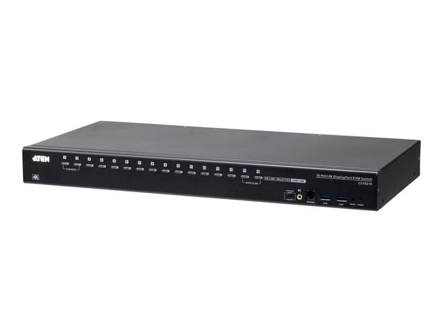 Aten 16-portars USB 3.0 4K DisplayPort KVM-switch (CS19216-AT-G)