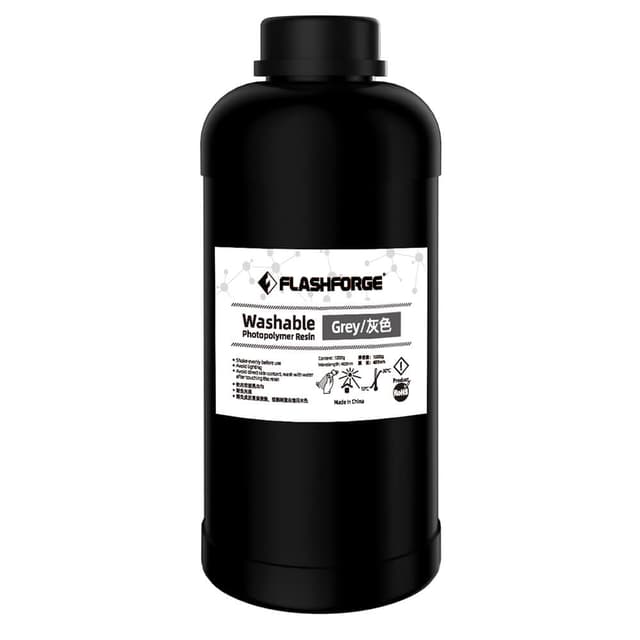Flashforge Tvättbart Resin Grå 1L (20002082001)