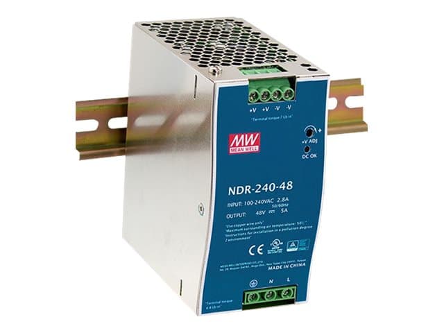 D-Link DIS-N240-48 strömförsörjningsenheter 240 W Rostfritt stål 240W (DIS-N240-48)