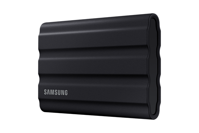 Samsung T7 Shield 1TB Rugged Portable SSD USB-C Svart