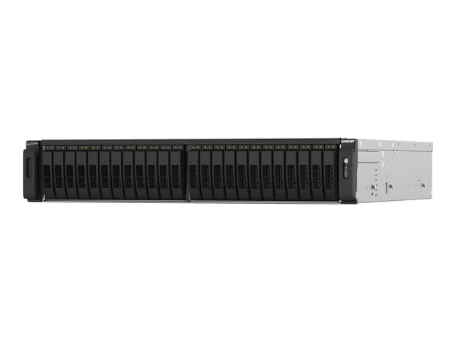 QNAP TS-H3088XU-RP NAS Rack (2U) Intel® Xeon® W-1270 64 GB DDR4 0 TB QuTS hero Svart, Grå (TS-H3088XU-RP-W1270- )