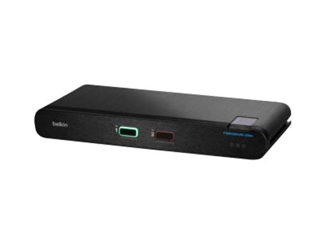 Belkin 2-Port Secure Desktop KVM Switch 