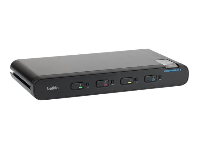 Belkin F1DN104KVM-UN-4 KVM-switchar Svart (F1DN104KVM-UN-4)