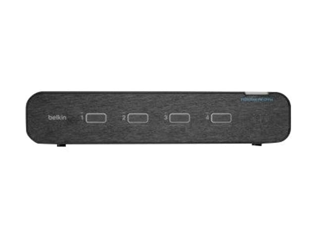 Belkin F1DN204KVM-UNN4 KVM-switchar Rackmontering Svart (F1DN204KVM-UNN4)