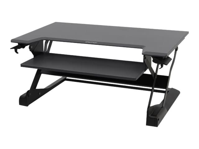 Ergotron WorkFit-T Premium Stand Zwart