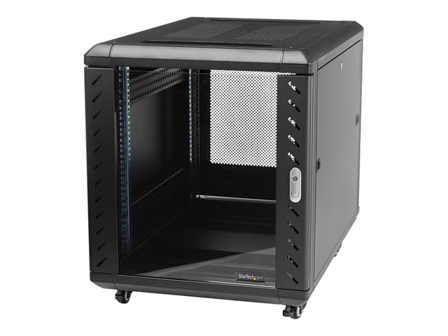 Startech 12U Nedmonterbart Serverrack med hjul (RK1236BKF)