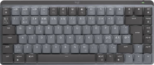 Logitech MX Mechanical Mini Wireless Trådløs Logitech Linear Nordisk