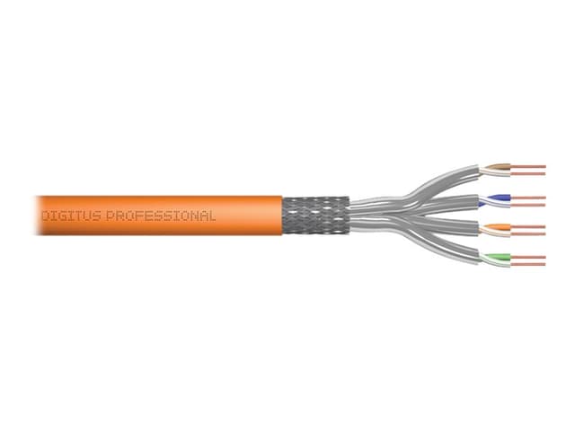 Digitus Bulkkabel Nej Cat 7 25m Orange (DK-1743-VH-025)