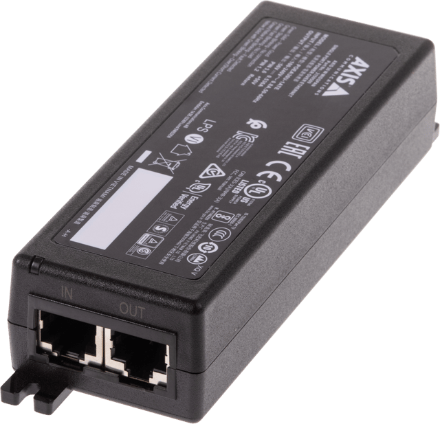 Axis Gigabit PoE Injector 30W 802.3AT 