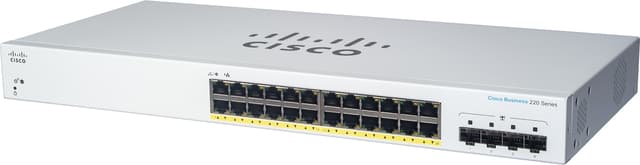 Cisco CBS220 24G 4SFP Smart Switch (CBS220-24T- -EU)