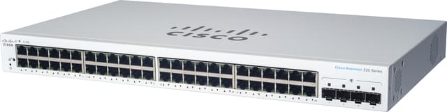 Cisco CBS220 48G 4SFP+ PoE 382W Smart Switch (CBS220-48P-4X-EU)