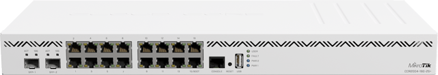 Mikrotik CCR2004-16G-2S+ 18-Port 10 Gigabit Router (CCR2004- -2S+)