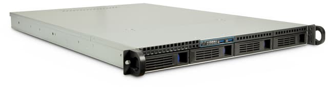 Inter-Tech 1U 1404 Rack Rostfritt stål, Svart (88887115)
