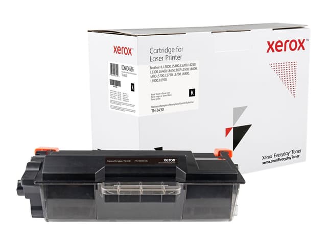 Xerox Everyday Brother Toner Svart TN-3430 Standard (006R04586)
