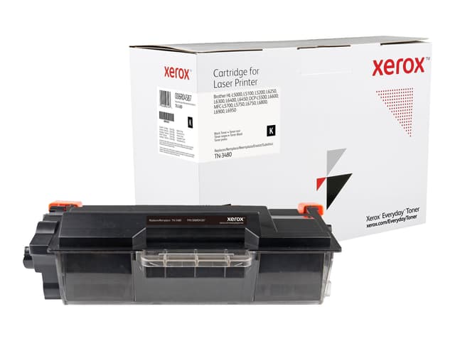Xerox Everyday Brother Toner Svart TN-3480 (006R04587)