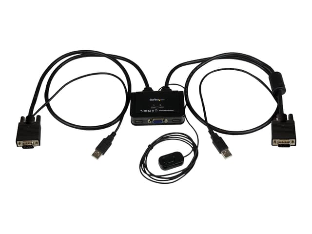 Startech 2 Port USB VGA Cable KVM Switch (SV211USB)