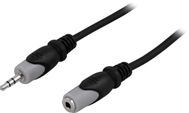 Deltaco AUDIO 3.5MM MALE - 3.5MM FEMALE 3m 3,5mm (MM-161)