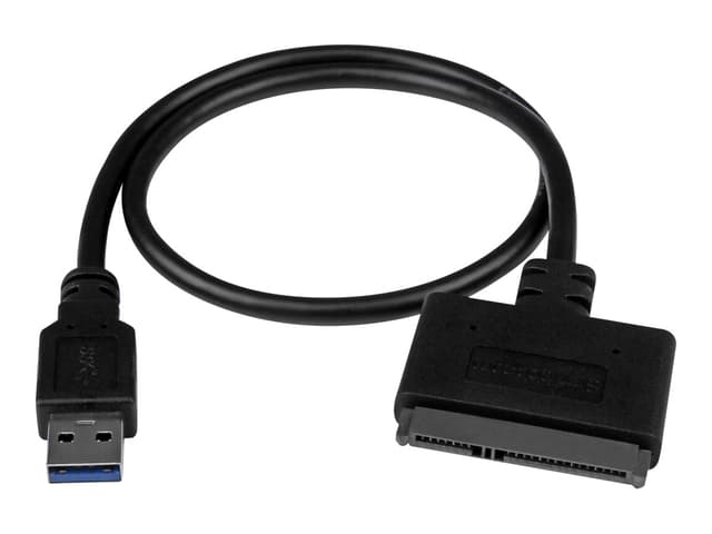 Startech USB 3.1 Gen 2 (10Gbps) Adapter Cable for 2.5" SATA Drives USB-A 3.1 SATA, SATA Power (USB312SAT3CB)