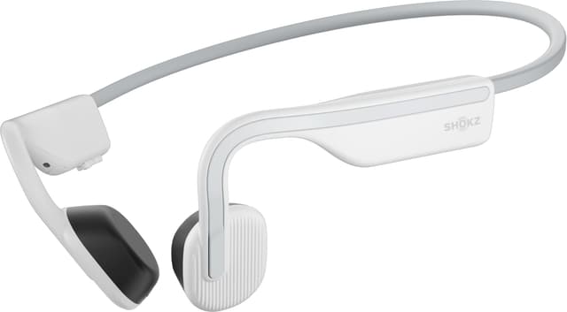 Shokz OpenMove Hörlurar Trådlös Öronkrok Samtal/musik USB Type-C Bluetooth Vit Stereo USB-C Vit