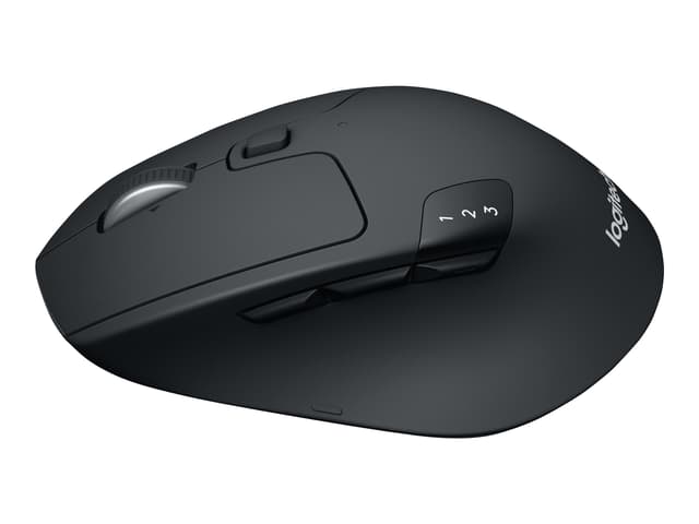 M720 Triathlon Wireless Trådlös RF + Bluetooth Mus Svart (910-004791)