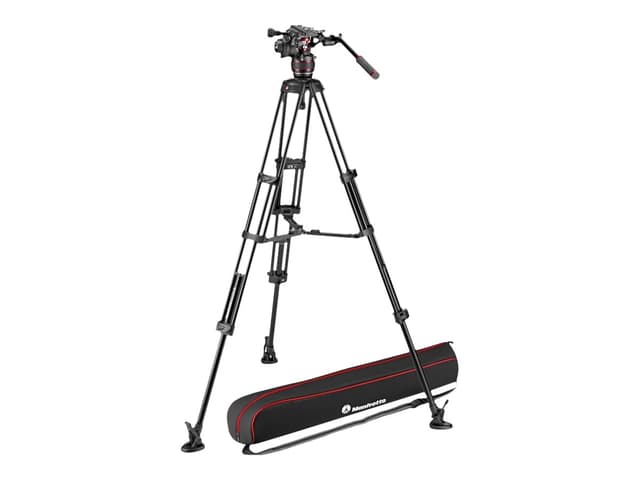 Manfrotto Nitrotech 608 + Alu Twin MS Tripod (MVK608TWINMA)