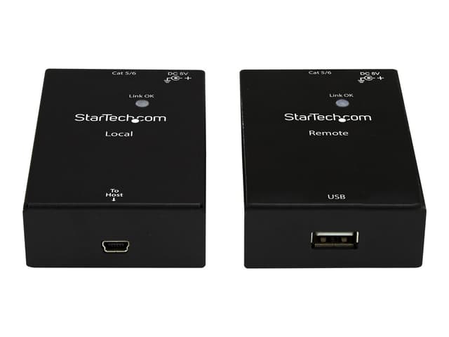 Startech 1 Port USB over Cat5 / Cat6 Ethernet Extender (USB2001EXTV)