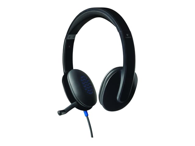H540 Stereo USB-A Svart (981-000480)