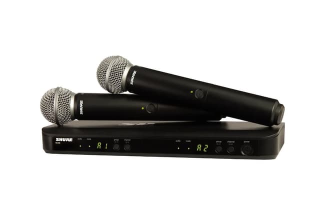 Shure Blx288-pg58 Dual Receiver Med 2 X Pg58 (823-832mhz) (BLX288E/PG58-S8)