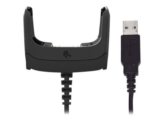 Zebra Snap-On USB Kommunikation/Laddningskabel Utan Strömadapter Svart (CBL-RFD49-USB1-01)