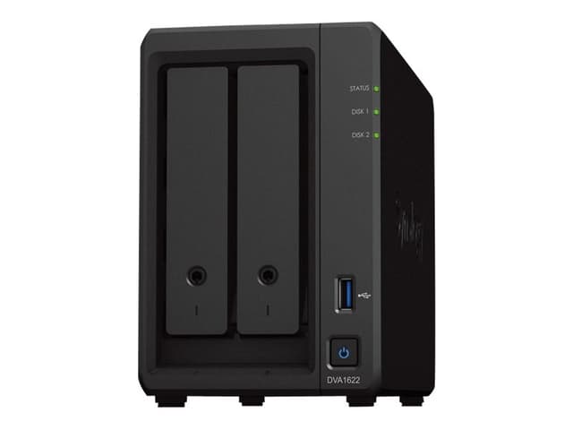 Synology DVA1622 nätverksövervakningsserver Tower Gigabit Ethernet (DVA1622)