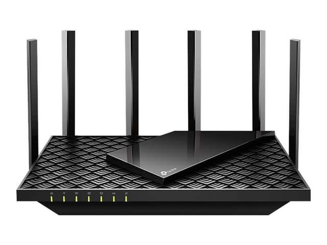 TP-Link Archer AX72 trådlös router Gigabit Ethernet Dual-band (2,4 GHz / 5 GHz) Svart (Archer AX72)